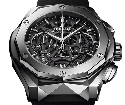 hublot aerofusion chronograph orlinski titanium pavé